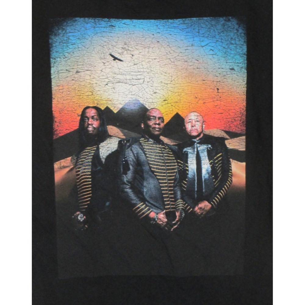 Earth Wind & Fire 2019 Tour Tee Black 2XL R&B Soul Concert